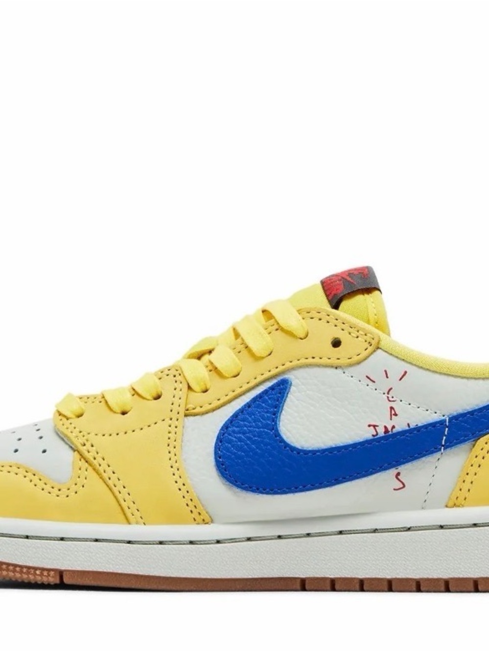 Travis Scott x Wmns Jordan 1 Retro Low OG SP ‘Canary’ - Picture 2 of 16